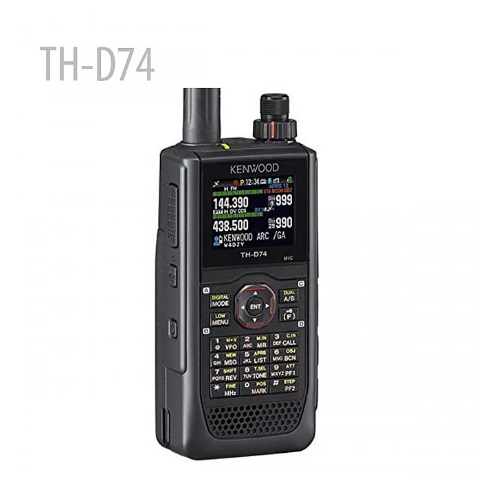 Kenwood TH-D74A 144/220/430 with Include Shipping Cost) 409shop,walkie-talkie,Handheld Transceiver- Radio